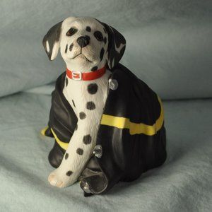to the rescue vintage 1994 porcelain Dalmatian PG princeton galleries (w1393)